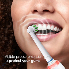 Oral-B Genius 7500 Rechargeable Electric Toothbrush Twin Pack, Rose Gold