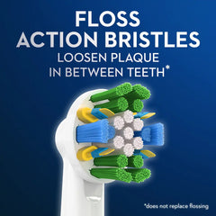 FlossAction Replacement Brush Heads, 10-Count