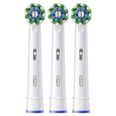 Oral-B CrossAction X-Filament Replacement Brush Heads, 3 Count