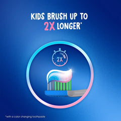 Crest Kids Advanced Color Changing Fluoride Toothpaste Bundle