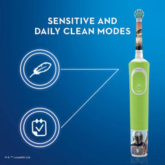 Oral-B Pixar Mandalorian Kids Electric Toothbrush Bundle